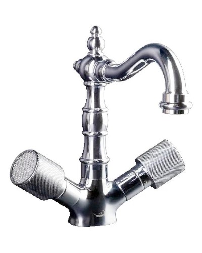 Смеситель для раковины Boheme Royal Cristal 272-Royal Хром