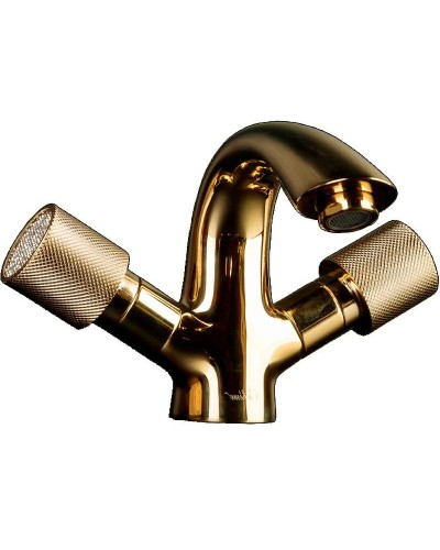 Смеситель для раковины Boheme Royal Cristal 291-Royal Золото