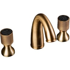 Смеситель для раковины Boheme Royal Cristal 317-Royal/CRSTblack Бронза