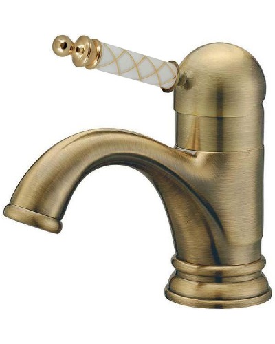 Смеситель для раковины Boheme Medici Ripresa Murano 301-MR-W Бронза