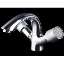 Смеситель для раковины Boheme Royal Cristal 271-Royal Хром