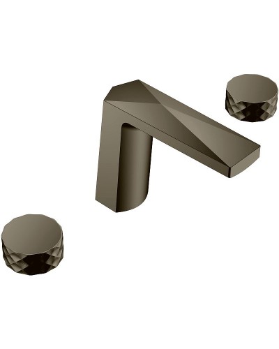 Смеситель для раковины Boheme Venturo 150-SGM-DIAMOND Оружейная сталь глянцевая