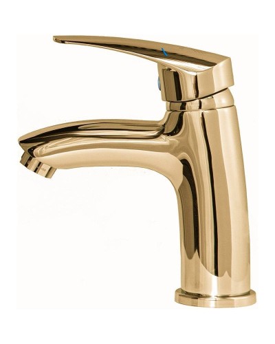 Смеситель для раковины Orange Alfi M18-021gd Золото