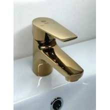 Смеситель для раковины Orange Loop M26-021gd Золото