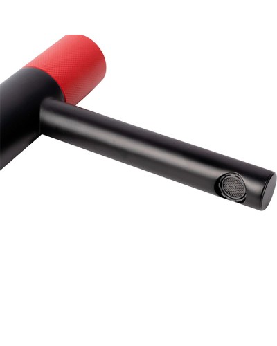 Смеситель для раковины Bronze de Luxe Avantgarde 2010RH Черный Красный