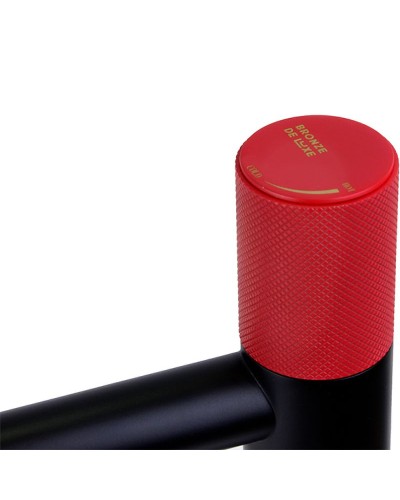 Смеситель для раковины Bronze de Luxe Avantgarde 2010RH Черный Красный