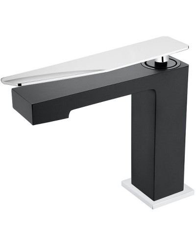 Смеситель для раковины Boheme Q 141-BCR.2 Черный Хром