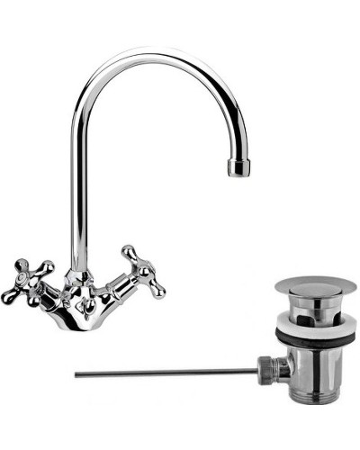 Смеситель для раковины Remer Liberty 13ULIce Хром