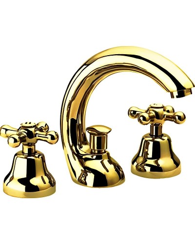 Смеситель для раковины Remer Liberty 11CLIDO Золото