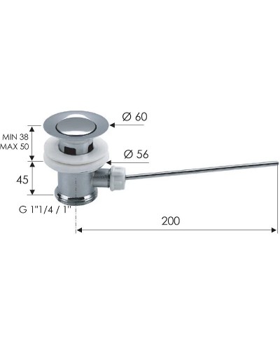 Смеситель для раковины Remer Dream D10 Хром