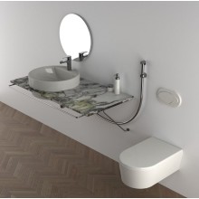 Смеситель для раковины Remer Winner W10SHW с гигиеническим душем Хром