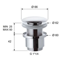 Смеситель для раковины Remer Dream D10L Хром