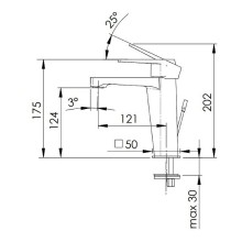 Смеситель для раковины Remer Dream D11 Хром