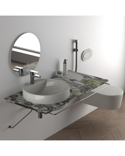 Смеситель для раковины Remer Class Line L10SHW с гигиеническим душем Хром