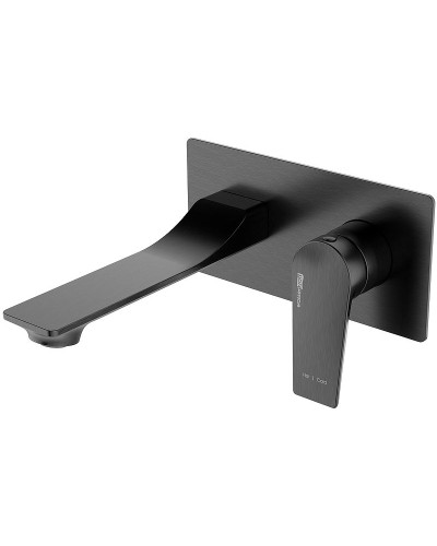 Смеситель для раковины WasserKRAFT Wiese 8430 Оружейная сталь