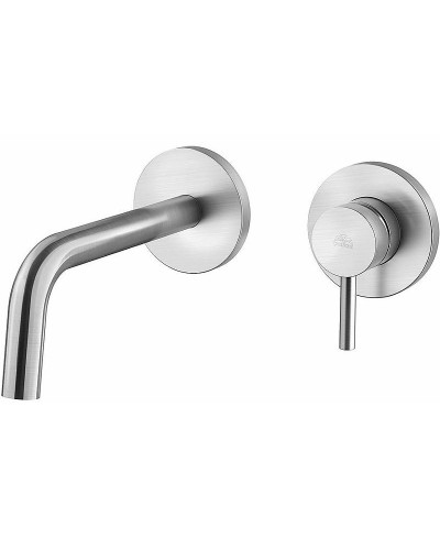 Смеситель для раковины Paffoni Light LIG106ST70 Сталь