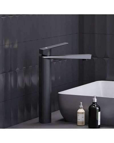 Смеситель для раковины Damixa Merkur 400250300 Черный матовый