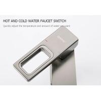 Смеситель для раковины Gappo G17-9 G1017-9 Оружейная сталь