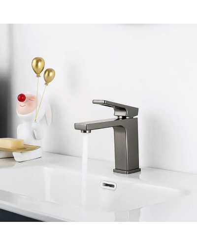 Смеситель для раковины Gappo G17-9 G1017-9 Оружейная сталь