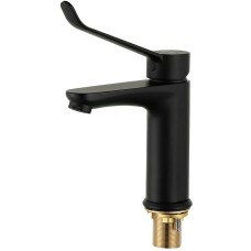 Смеситель для раковины Gappo G21-6 G1021-6 Черный матовый