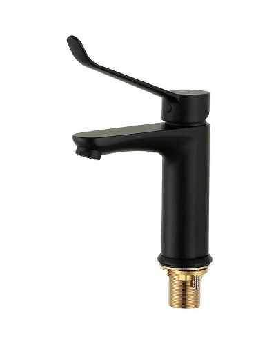 Смеситель для раковины Gappo G21-6 G1021-6 Черный матовый