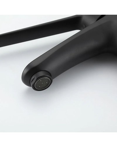 Смеситель для раковины Gappo G21-6 G1021-6 Черный матовый