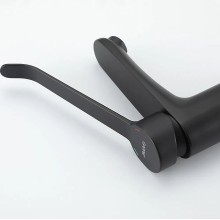 Смеситель для раковины Gappo G21-6 G1021-6 Черный матовый