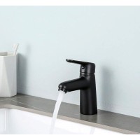 Смеситель для раковины Frap H17-6 F1017-6 Черный матовый