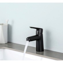 Смеситель для раковины Frap H17-6 F1017-6 Черный матовый