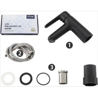 Смеситель для раковины Frap H17-6 F1017-6 Черный матовый