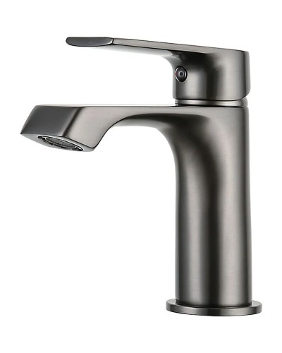 Смеситель для раковины Frap H71-9 F1071-9 Оружейная сталь