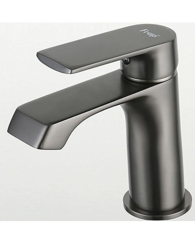 Смеситель для раковины Frap H71-9 F1071-9 Оружейная сталь