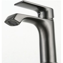 Смеситель для раковины Frap H71-9 F1071-9 Оружейная сталь