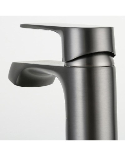 Смеситель для раковины Frap H71-9 F1071-9 Оружейная сталь