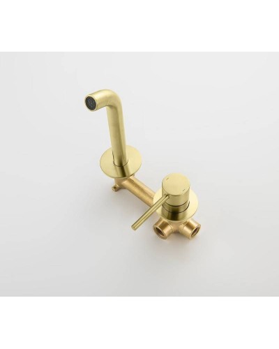 Смеситель для раковины Timo Saona 2372/17SM Золото матовое
