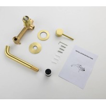 Смеситель для раковины Timo Saona 2372/17SM Золото матовое