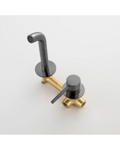 Смеситель для раковины Timo Saona 2372/18SM Черное золото
