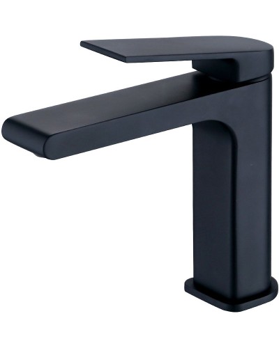 Смеситель для раковины Orange Gauss M30-021b Черный матовый