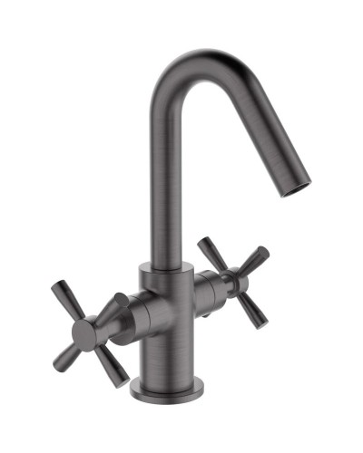 Смеситель для раковины без донного клапана Orange Mia M34-011Gr