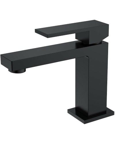 Смеситель для раковины Boheme Qubic 471-B Черный матовый