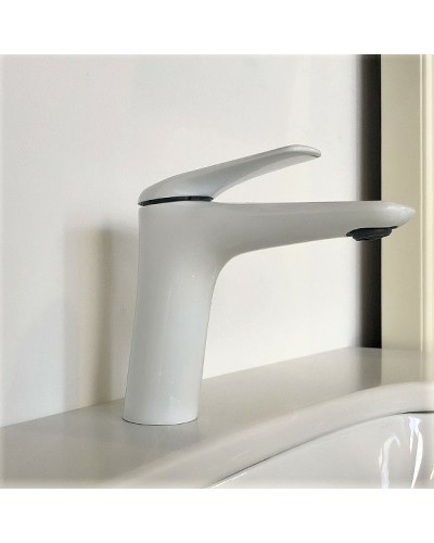 Смеситель для раковины Comforty FC074A-CKBT Белый