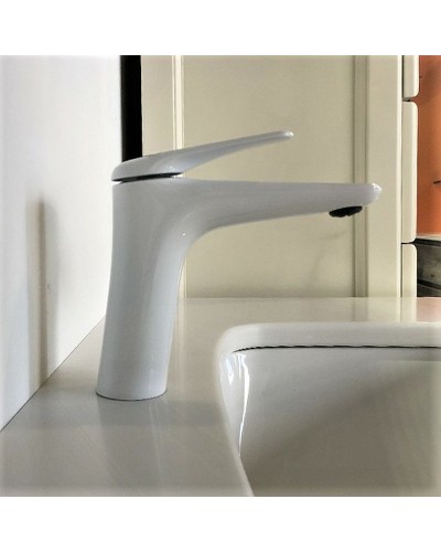 Смеситель для раковины Comforty FC074A-CKBT Белый