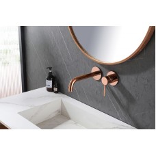 Смеситель для раковины Abber Wasser Kreis AF8112RG Розовое золото