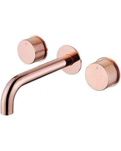 Смеситель для раковины Abber Wasser Kreis AF81122RG Розовое золото