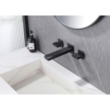 Смеситель для раковины Abber Daheim AF82122B Черный матовый