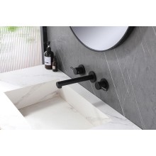 Смеситель для раковины Abber Emotion AF88121B Черный матовый