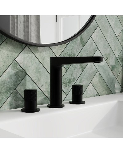 Смеситель для раковины WasserKRAFT Fulda 5235 Черный матовый