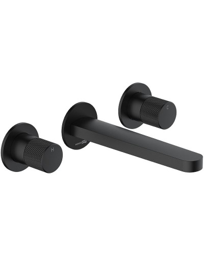 Смеситель для раковины WasserKRAFT Fulda 5245 Черный матовый