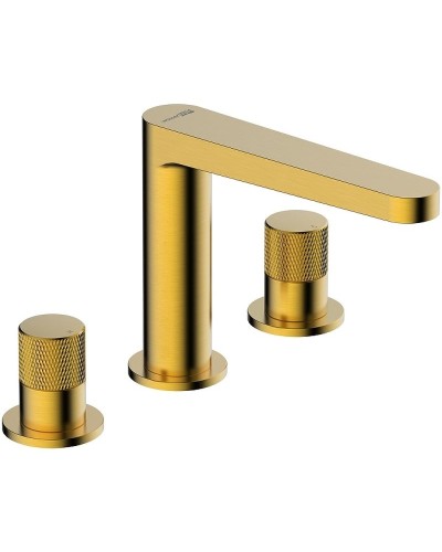 Смеситель для раковины WasserKRAFT Schunter 8235 Золото матовое