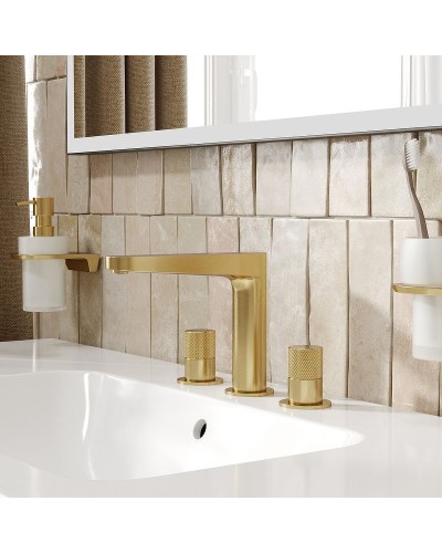 Смеситель для раковины WasserKRAFT Schunter 8235 Золото матовое